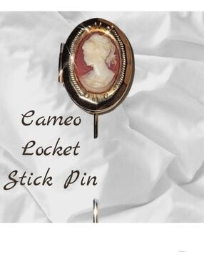 Locket Cameo Stick PIin